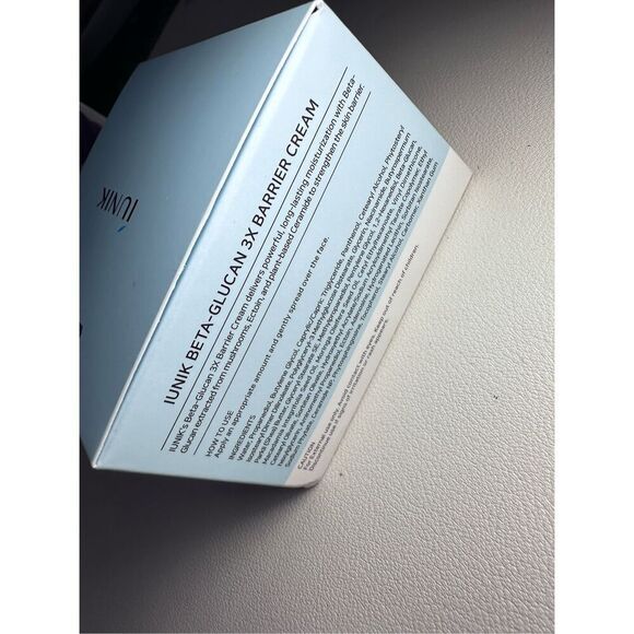 IUNIK Beta-Glucan Non-Sticky Deep Moisture Hydration 3x Barrier Cream  50ml - Picture 4 of 6